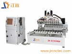 4 axi CNC Router machine for processing wood balusters with servo motor